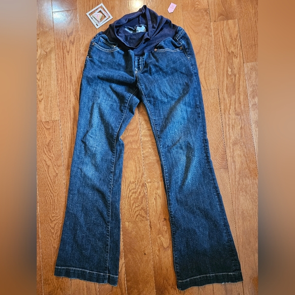 GAP Denim - Gap Maternity dark boot cut jeans